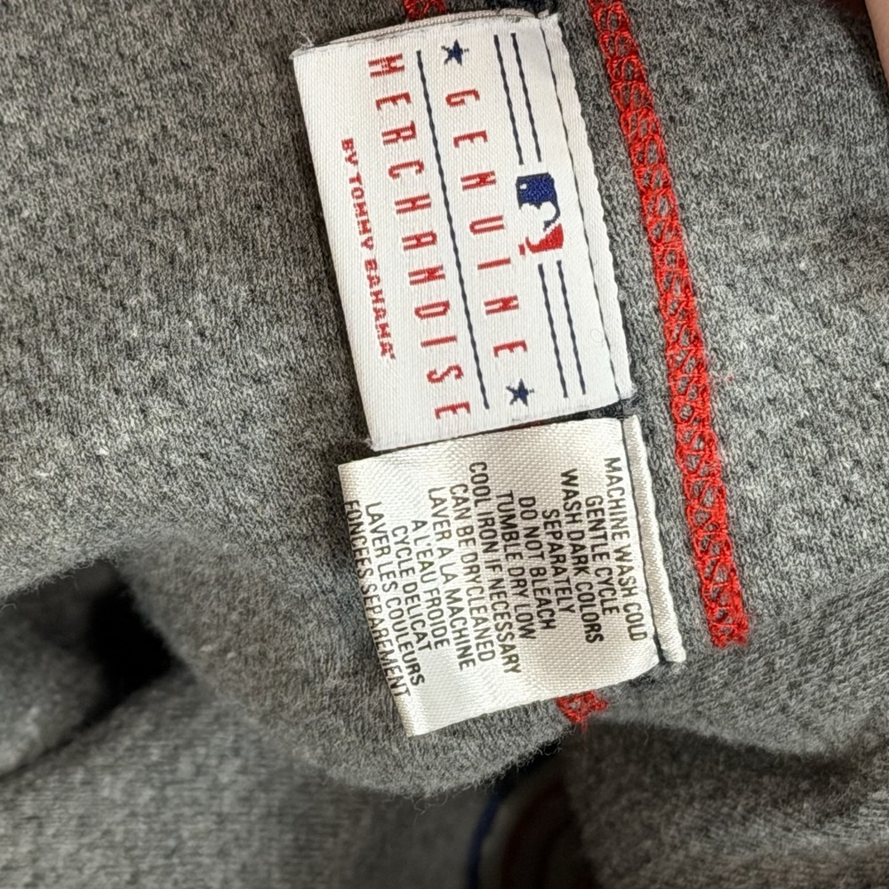 Tommy Bahama Chicago Cubs 1/4 Zip Rain Check Sweater Mens Small Navy MLB Wrigley - Picture 9 of 14